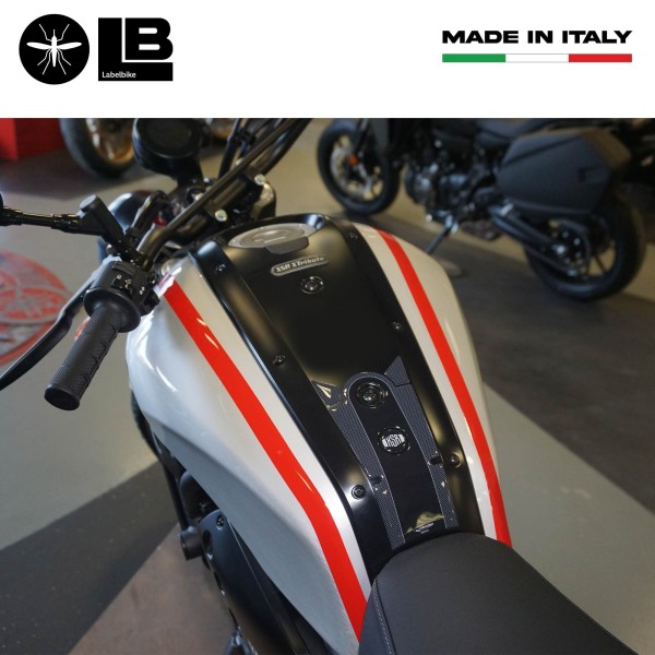 Selbstklebender 3D-Tankschutz Motorrad kompatibel mit Yamaha XSR700