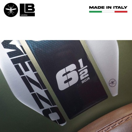 Protector de depósito 3D adhesivo compatible con Moto Morini SEIEMMEZZO SCR