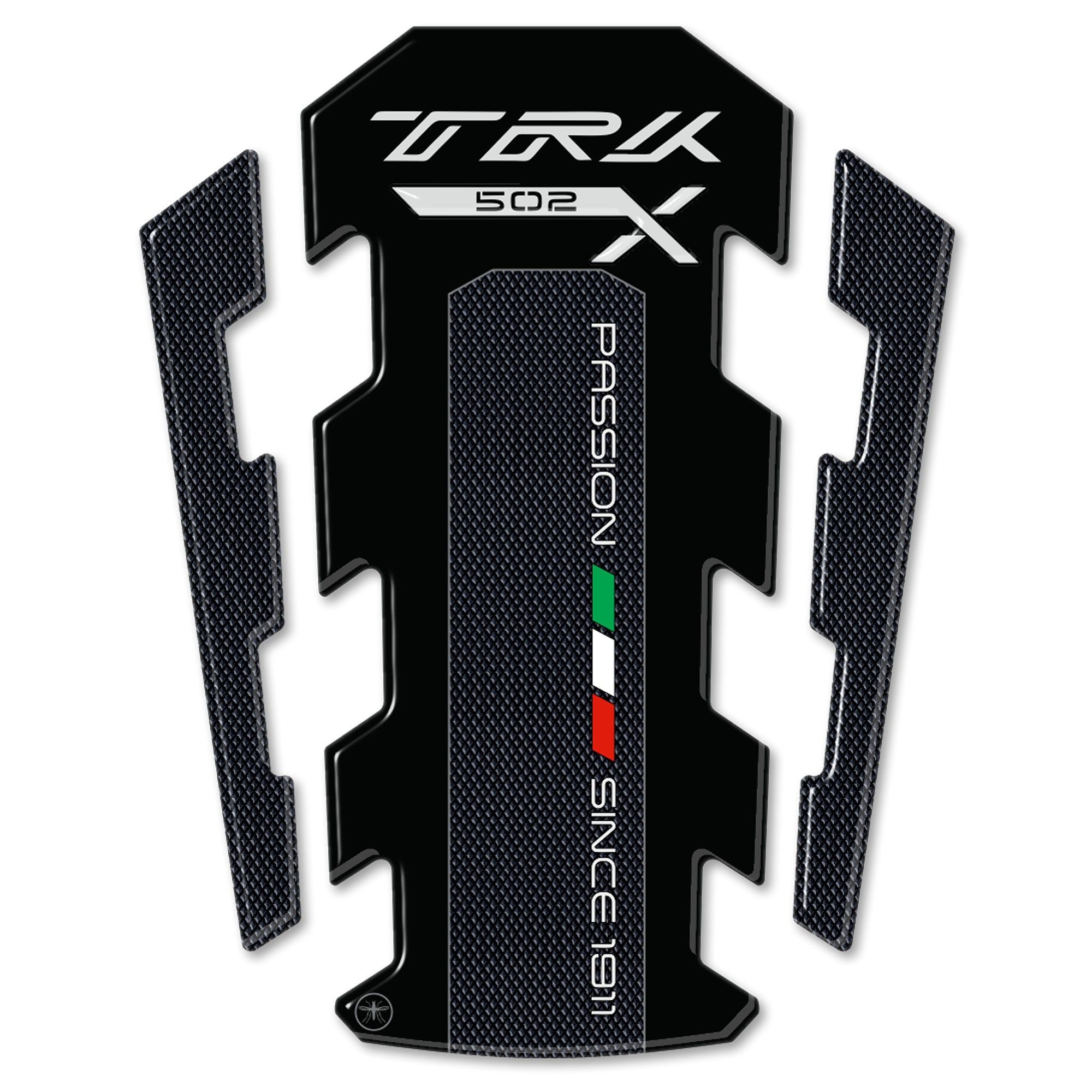 PARASERBATOIO ADESIVO In RESINA GEL 3D Compatibile Per MOTO MV AGUSTA RIVALE EBa