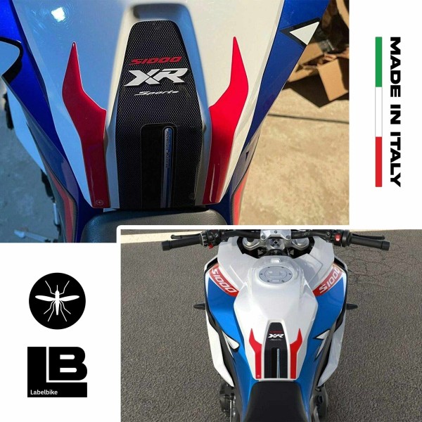 Adhesive 3D tank protector motorbike compatible BMW S1000XR sport 2020-2021