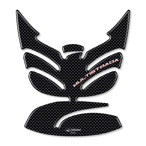 3D CARBON LOOK WINDOW PARTS compatible MOTO DUCATI MULTISTRADA 950 from 2017