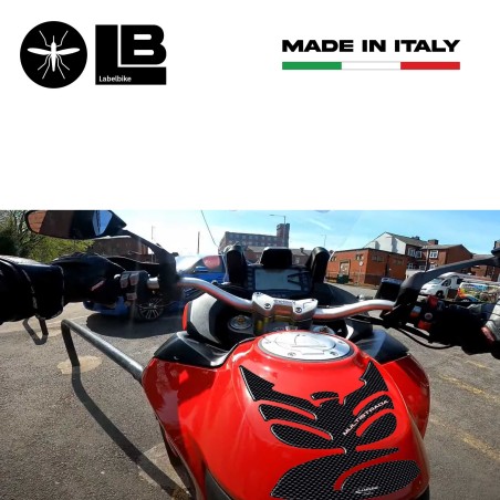 3D CARBON LOOK WINDOW PARTS compatible MOTO DUCATI MULTISTRADA 950 from 2017