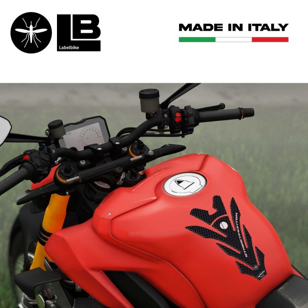 Protège réservoir 3D adhésif compatible avec Ducati Streetfighter 2011-2015