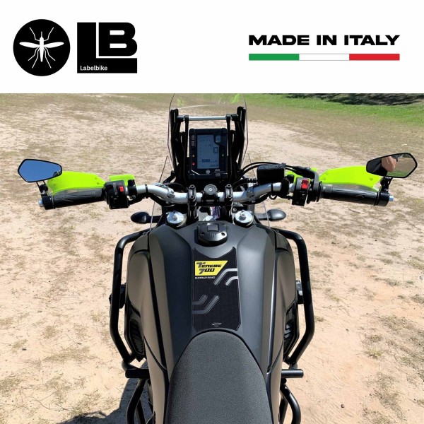 Adhesive Gel 3D Tank Protector Motorcycle compatible with Yamaha Tenere 700