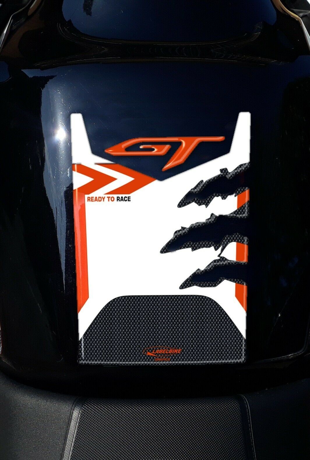 Paraserbatoio Adesivo Per KTM SuperDuke 1290 GT | Effetto 3D Resinato | Made In Italy