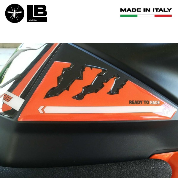 3D GEL RESIN ADHESIVE PANEL SEAL kompatibel mit KTM 890 und 790 ADVENTURE