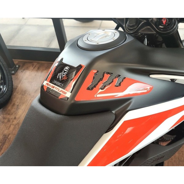 Protecteur de réservoir adhésif en gel 3D pour les motos compatibles KTM 390 adventure