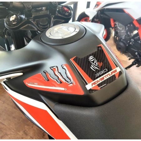 3D-Gelharz-Klebetankschutz für KTM 390 adventure kompatible Motorräder