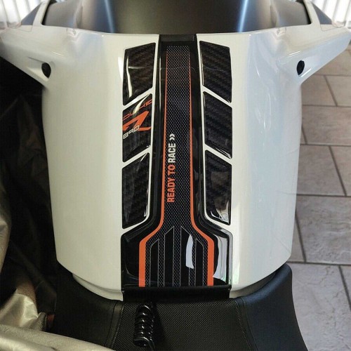 Cubrecárter adhesivo 3D de resina de gel para KTM 890 DUKE R naked compatible MOTO