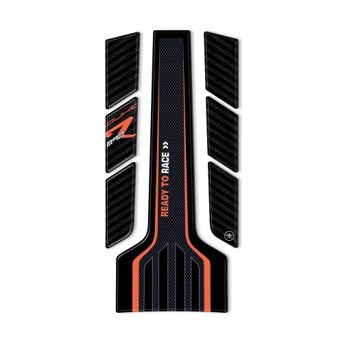 Cubrecárter adhesivo 3D de resina de gel para KTM 890 DUKE R naked compatible MOTO 2