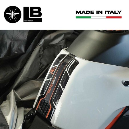 Cubrecárter adhesivo 3D de resina de gel para KTM 890 DUKE R naked compatible MOTO