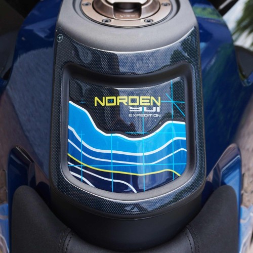 Protection de réservoir adhésive Protection moto compatible avec Husqvarna Norden 901 2023