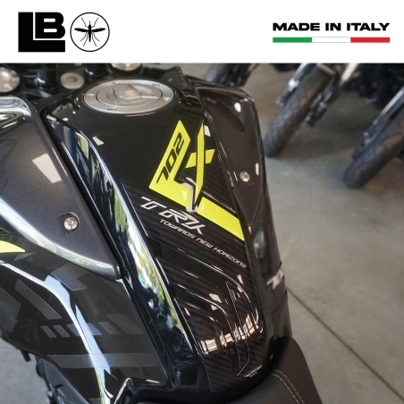 Protection de réservoir adhésive compatible avec Benelli TRK 702x