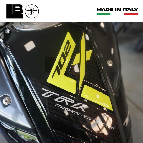 Protection de réservoir adhésive compatible avec Benelli TRK 702x