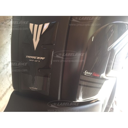 Paraserbatoio adesivo serbatoio in gel 3D compatibile moto Yamaha Tracer mt-07 2