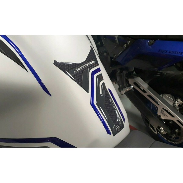 3D RESIN ADHESIVE TANK PARASTER συμβατό YAMAHA SUPER TENERE μπλε