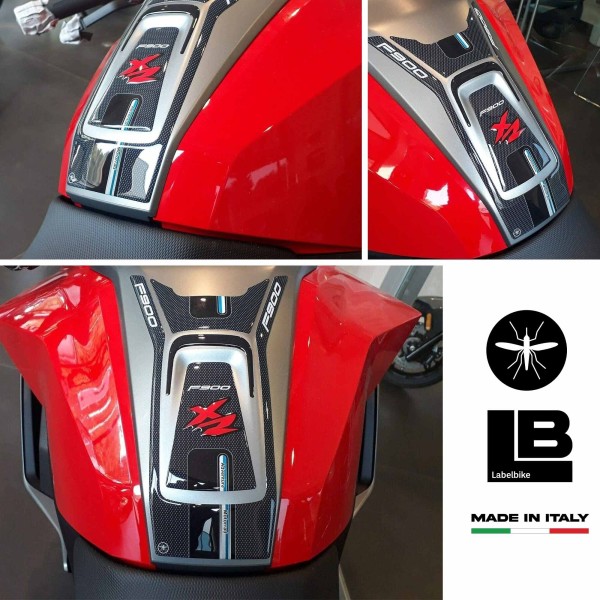 Protector depósito gel 3D F900 XR adhesivo depósito moto compatible BMW F900XR