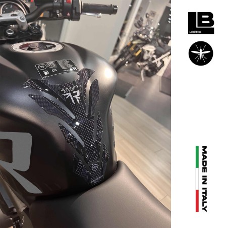 Protection de réservoir en gel 3D pour Triumph Street Triple R 2009-2022 compatible avec la moto