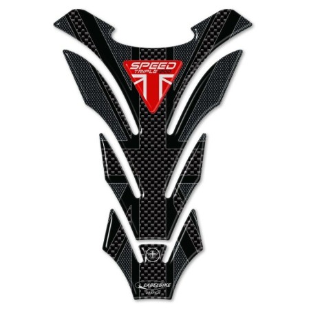 Protecteur de réservoir en gel 3D pour Triumph Speed Triple 1200 compatible avec union jack