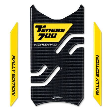 3D gel tank protector for motorbikes compatible Yamaha tenere 700 tènèrè rally edition
