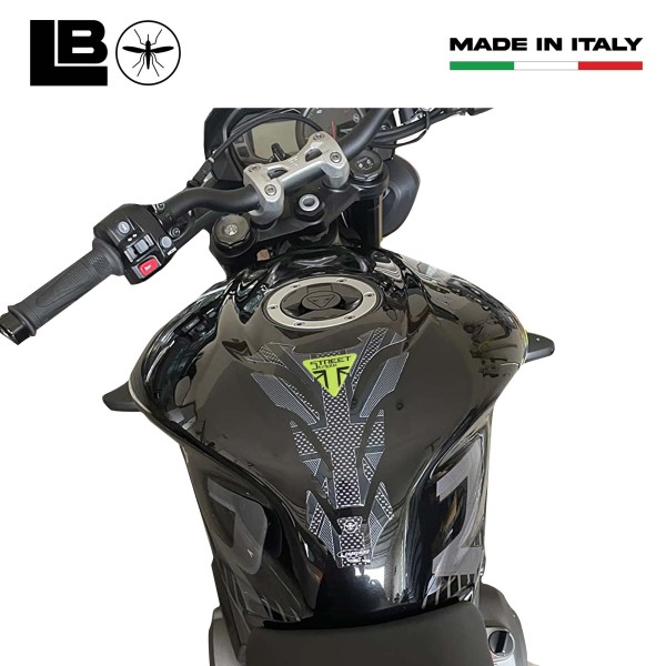Protecteur de réservoir en gel 3D pour Triumph Street Triple compatible Union Jack