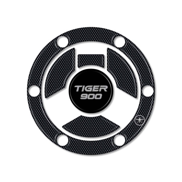Sticker 3D Tank Cap Protection Motorcycle compatible with Triumph Tiger 900