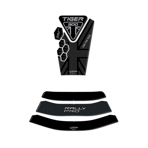 Motorbike Tank Protector Sticker Kit compatible with Triumph Tiger 900 RallyPro