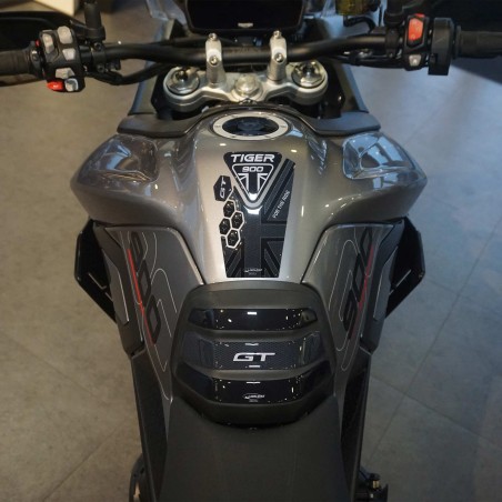 Triumph Tiger 900 GT Compatible 3D Motorcycle Tank Sticker Protection Kit