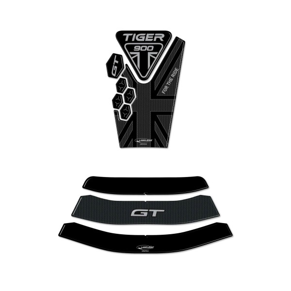 Triumph Tiger 900 GT Compatible 3D Kit de Protección de Pegatina de Depósito de Motocicleta