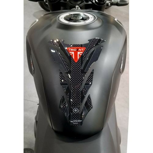 Protection de réservoir en résine 3D pour moto Triumph Trident 660 compatible union jack