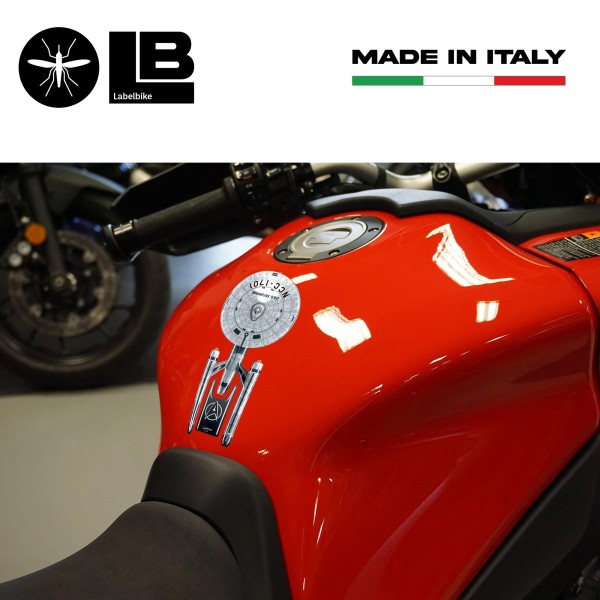 STAR TREK U.S.S. ENTERPRISE NCC NCC 1701 3D MOBILE ADHESIVE Resin Wall Protector