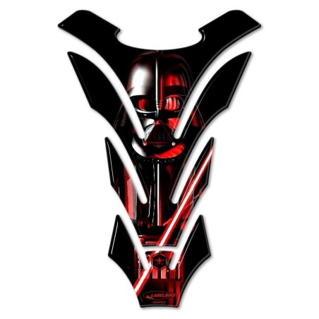 DART VADER STAR WARS 3D-Gel-Stoßstange aus Harz - MOTO-SCHUTZKLEBER