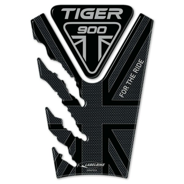 3D gel resin tank protector for Triumph Tiger 900 GT and Rally compatible bikes