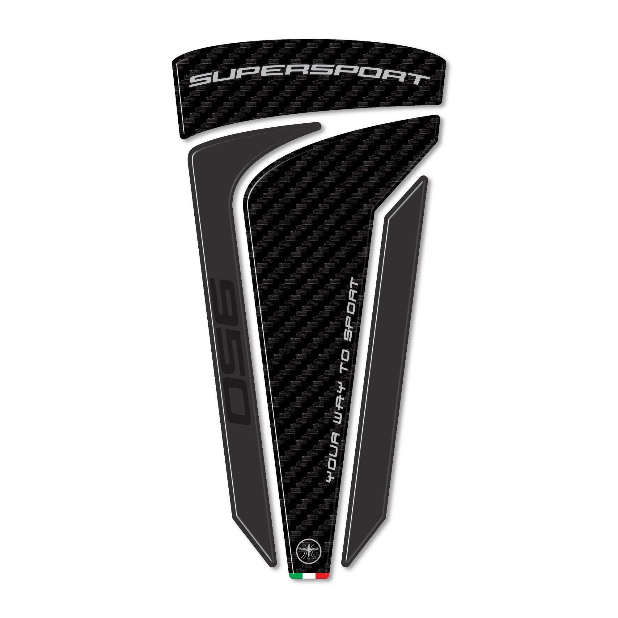 Paraserbatoio Adesivo 3D Per Moto KTM Duke | Tankpad Protettivo Antigraffio - Made In Italy - Foto 4