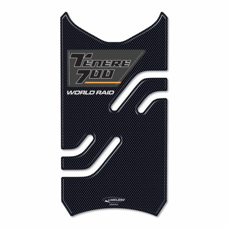 Protector de depósito de moto Pegatina de gel de resina 3D compatible con Yamaha Tenere 700 2023