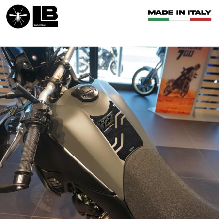Protector de depósito de moto Pegatina de gel de resina 3D compatible con Yamaha Tenere 700 2023