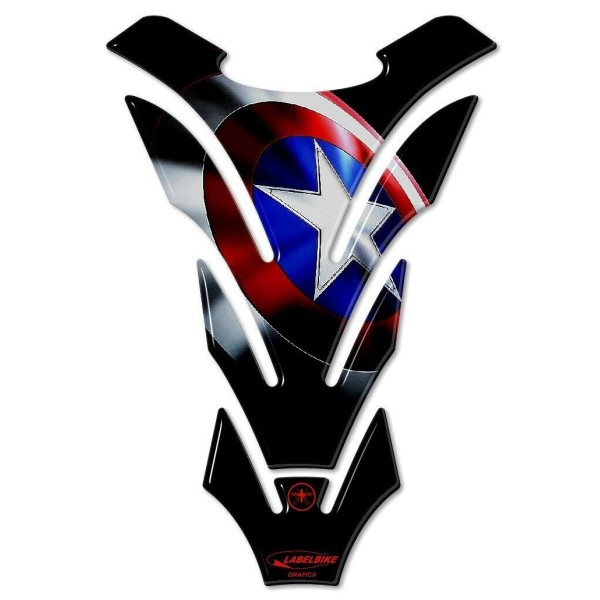 3D CAPTAN AMERICA ΟΙ ΕΚΔΙΚΗΤΈΣ 3D ΡΗΤΊΝΗ ΜΟΤΟΣΙΚΛΈΤΑ PARASTER