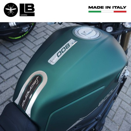 Protection de réservoir en résine gel 3D compatible avec Benelli Leoncino 800