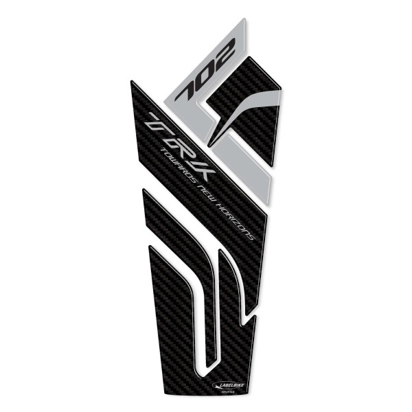 Protège réservoir résine gel 3D protection moto compatible avec Benelli TRK 702