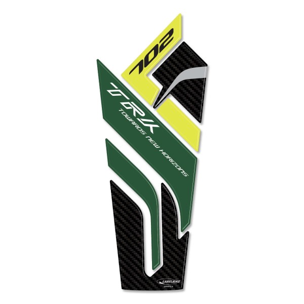 Tank guard resin gel 3D motorbike protection compatible with Benelli TRK 702