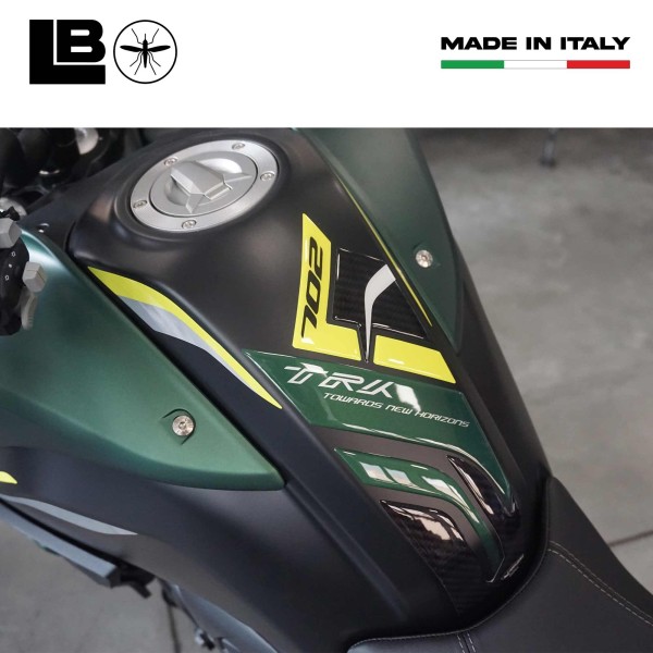 Protector depósito resina gel 3D moto compatible con Benelli TRK 702