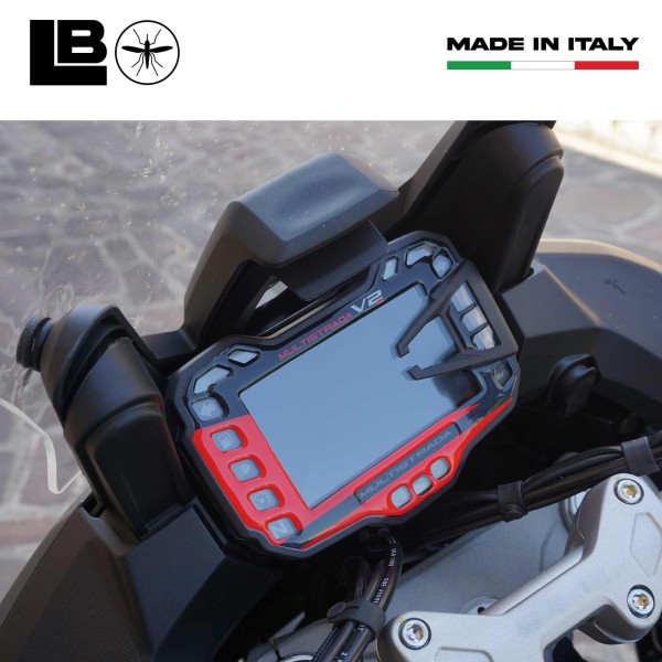 Protección de la pantalla del salpicadero de la moto compatible con Ducati Multistrada V2s