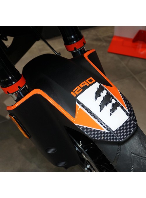 PROTEZIONE PARAFANGO ANTERIORE adesivi 3D compatibile per MOTO KTM 1290 ADVENTURE