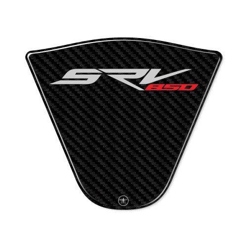 Protecteur de marchepied central en résine gel 3D compatible avec Aprilia SRV 850 2