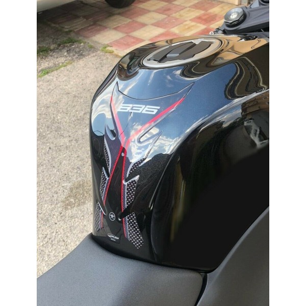 Motorrad 3D Tankschutz kompatibel Kawasaki ZX-6R ninja 636