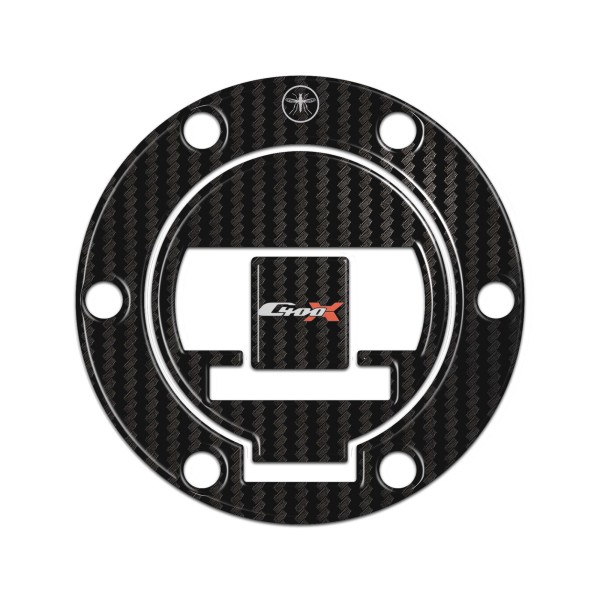 Protecteur de bouchon de réservoir en gel de résine adhésif 3D compatible avec BMW C400X