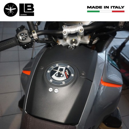 Protezione tappo serbatoio compatibile con Moto Guzzi V100 Mandello 2022 - 2025