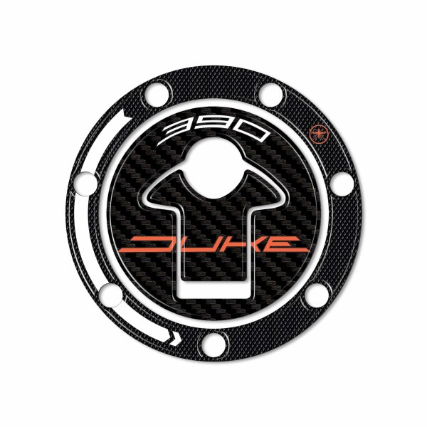 FILLER CAP PROTECTION in 3D Gel kompatibel für KTM 390 DUKE 2017-2023 MOTO