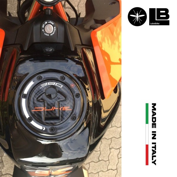 FILLER CAP PROTECTION en gel 3D compatible para KTM 390 DUKE 2017-2023 MOTO