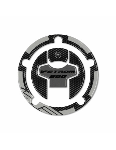 Tank cap protector motorbike 3D sticker compatible with Suzuki V-Strom 800SE